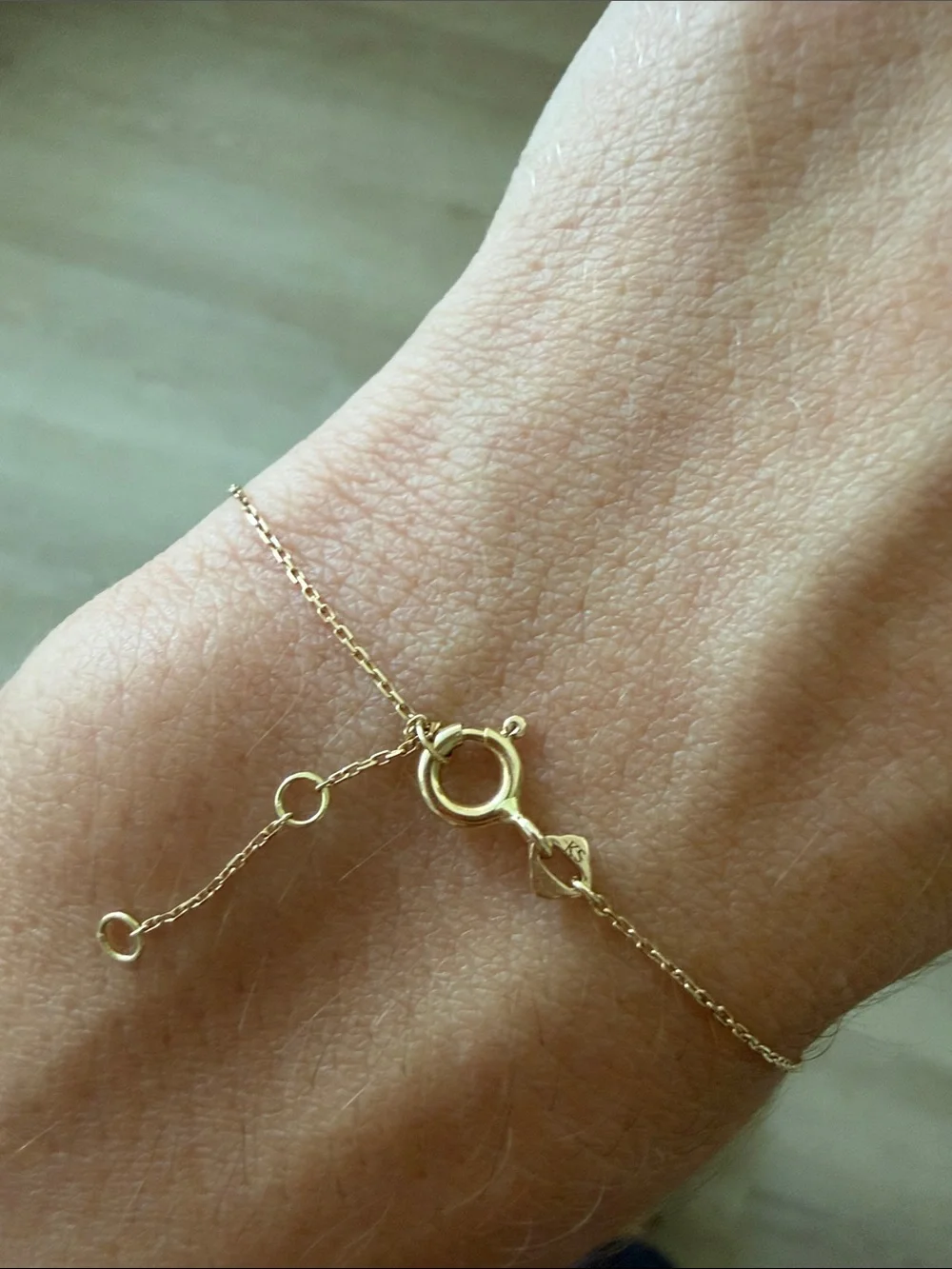 Solid 14k gold and Diamond heart kendra scott bracelet